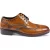 Justin Reess Heren Bruine Brogue Leren Klassieke Dress Schoenen – Simon