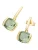 Luigi Merano Oorbellen  goudgeel / groen