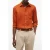 Tommy Hilfiger Piece Dye Linen Rf Shirt Rusty Ochre