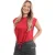 Off White Dames/Dames Arrow Crop T-shirt (Rood)