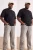 TRENDYOL MAN Heren Zwart Effen Kort Oversized Grote maten T-shirts