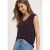 Street One Dames Shirt met boothals en elastische zoom in Rood