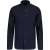 Fred Perry Heren Oxford overhemd met lange mouwen en merkzakken (Franse marine)