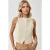 Mouwloze Crew Neck Vest