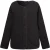 Regatta Lea Borg-fleece met drukknopen aan de voorkant voor dames (Zwart)