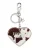 Tommy Jeans Sleutelhanger  bruin / wit