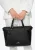 Wittchen Dames echt leren shopper met kwastje, zwart