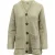 Acne Studios gebreid oversized vest van beige wol