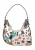 MYMO Schoudertas ‘Pop Eyetheme’  beige / lichtblauw / geel / rood
