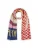CODELLO Sjaal  pink / rood / pastelrood / offwhite