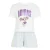 ADIDAS SPORTSWEAR Trainingspak ‘Adidas x Disney Minnie Mouse’  lichtgrijs / lila / zwart / wit