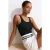 Geribbelde Crop Cami Blouse