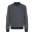 Pull van polyester, acryl en wol Blend Bassel