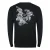 Cavalli Class Paisley Leopards Design Zwarte Sweatshirt