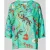 milano italy Regular fit blouse met 3/4-mouwen