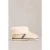 White Stuff Suede Shearling Slipper Boot Gold Tone Metallic