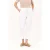 Caroll relaxed regular waist casual broek met linnen wit