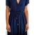Cache Cache midi jurk marineblauw