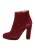 EVITA Enkellaarsjes ‘CRISTINA’  bordeaux
