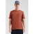 QS regular T-shirt brique