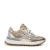 Floris van Bommel Noppi 52.02 leren sneakers goud/zilver