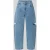 Karo Kauer Wide leg jeans met cut out