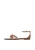 Kazar Sandalen met riem  bruin / goud