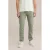 WE Fashion slim chino lichtgroen