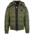 Plein Sport Padded Taped Sleeve Green Jacket