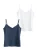 Next Top  donkerblauw / wit