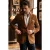 Heren Italiaanse beige suède leren blazerjas – Hol