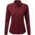 Premier Dames/dames Maxton Check Shirt met lange mouwen (Zwart/Rood)