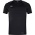 Canterbury Heren Klein Logo Super Light T-Shirt (Zwart/Gunmetaalgrijs)