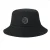 Pretty Green Herenhoed van katoen met paisleypatroon (Zwarte afdruk)