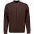 No Excess Pullover Full Zip Shoulder Detail Dark Brown