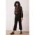 Trendyol Curve Dames Zwart Effen Flared Hoge taille Grote maten Jeans
