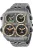 Invicta Aviator – Zulu Time 50661 Herenhorloge – Quartz Uurwerk – Roestvrij Staal met Zwarte Wijzerplaat – 50 mm