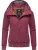 Ragwear Functionele jas ‘Jotty’  rood