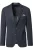 Venti Blazer antraciet, Effen