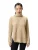 GOBI Cashmere Trui ‘Cashmere Sweater with Detachable Collar’  beige