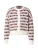 VERO MODA Gebreid vest ‘VMLISA’  beige / wijnrood