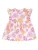 Chicco Jurk  oranje / rosa / wit