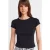 Dames Slim Fit Katoenen Crop T-Shirt