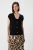 comma gebreid vest zwart