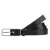 Puma Dimple Op Lengte Gesneden Volwassenen Zwarte Golf Leren Riem 053007 01