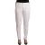 Jacob Cohen Witte Midden Taille Tapered Birgitte Broek
