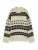 VERO MODA Trui ‘AMPLE’  ecru / chocoladebruin / antraciet