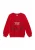 s.Oliver Sweatshirt  rood / zwart / offwhite