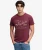 Vintage Workwear Print T-shirt Red