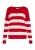 usha Jumper Dames rood wit
